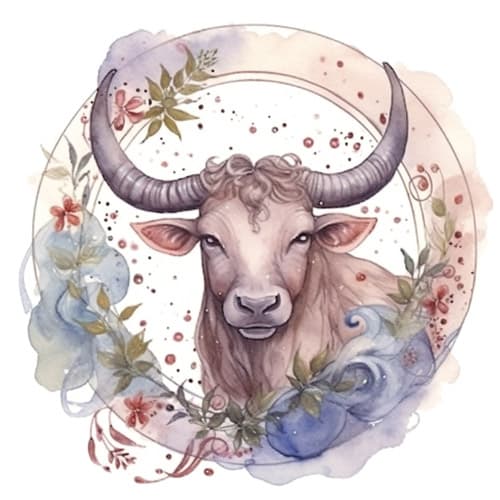 Taurus zodiac sign symbol